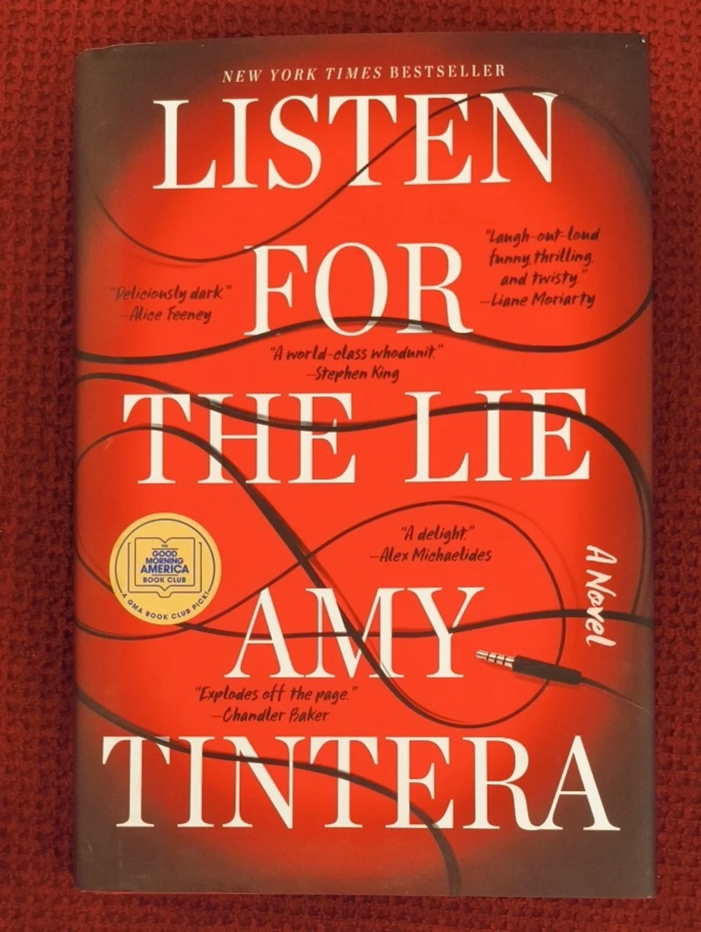 Listen for the Lie by Amy Tintera Hardcover NWT